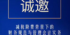 减税降费背景下的财务规范与管理会计实务【瑞讲堂第006期】